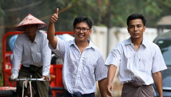 収監のロイター記者２人、ミャンマーが釈放　拘禁期間５００日超 - Sputnik 日本