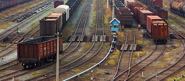日本で、シベリア鉄道による欧州への貨物輸送テストが始まる 日本で、シベリア鉄道による欧州への貨物輸送テストが始まる - Sputnik 日本