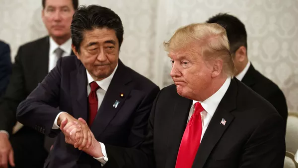 トランプ氏と安倍氏 - Sputnik 日本