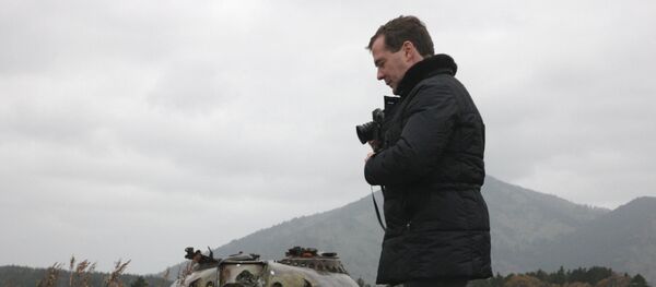 メドヴェージェフ首相は南クリルにで。 - Sputnik 日本