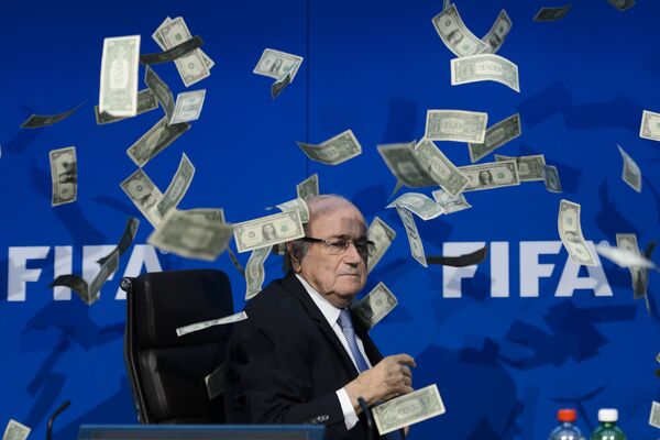 FIFA会長記者会見で混乱 - Sputnik 日本