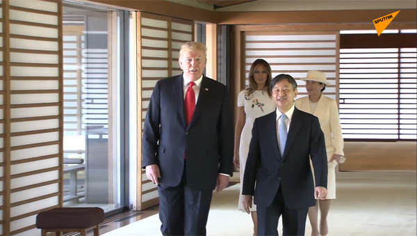 世界の首脳に先駆けて新天皇と会見　トランプ大統領の訪日 - Sputnik 日本