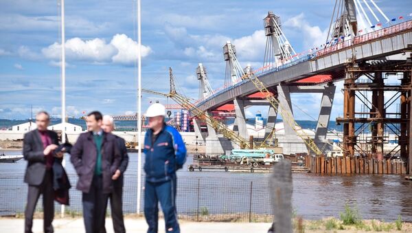 露中国境のアムール川またぐ道路橋、２０２０年４月に運用開始へ - Sputnik 日本