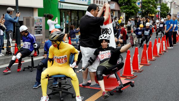 埼玉県羽生市で開催された「いす－１グランプリ」の大会 - Sputnik 日本