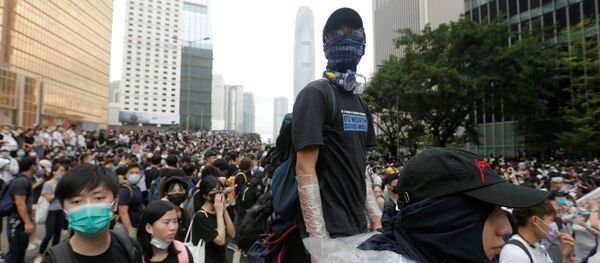 香港の大規模デモ - Sputnik 日本