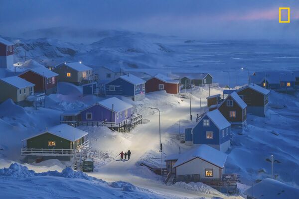 Weimin Chu氏による写真「グリーンランドの冬」。「National Geographic Travel Photo 2019」コンテストグランプリ作 - Sputnik 日本