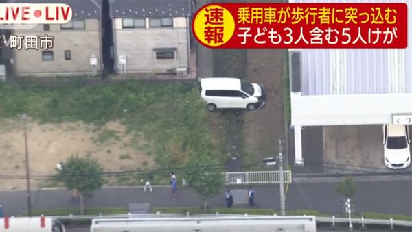 東京・町田でワゴン車が歩道に乗り上げ、５人けが - Sputnik 日本