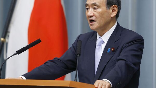 Секретарь Кабинета министров Японии Есихидэ Суга - Sputnik 日本