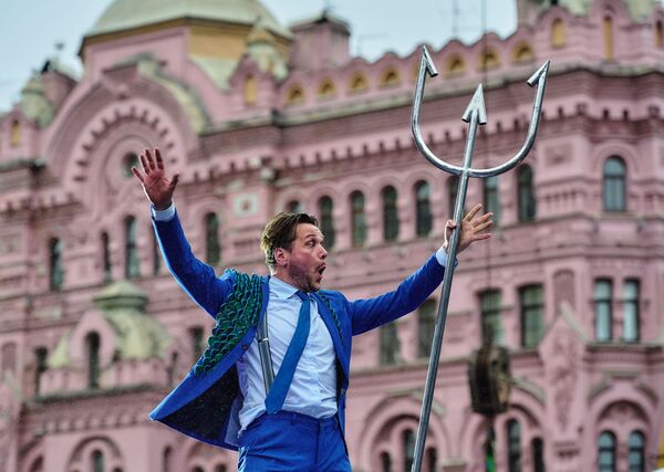 「オデュッセウス」の舞台　サンクトペテルブルグ、シアター・オリンピックの開幕式で - Sputnik 日本