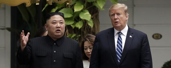 トランプ大統領と金正恩氏【アーカイブ】 トランプ大統領と金正恩氏【アーカイブ】 - Sputnik 日本