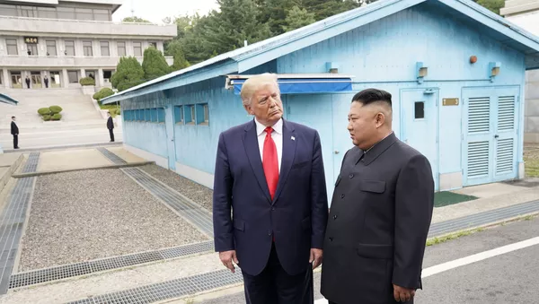 トランプ氏「金正恩氏の状態を把握しているが明らかにできない」 - Sputnik 日本