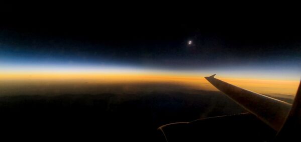 飛行機から見た皆既日食 - Sputnik 日本