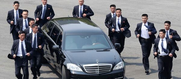 北朝鮮指導者のリムジン 北朝鮮指導者のリムジン - Sputnik 日本