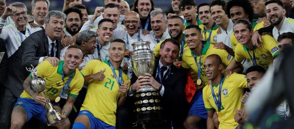 サッカー コパ・アメリカ2019 ブラジル代表が9回目の優勝  サッカー コパ・アメリカ2019 ブラジル代表が9回目の優勝  - Sputnik 日本