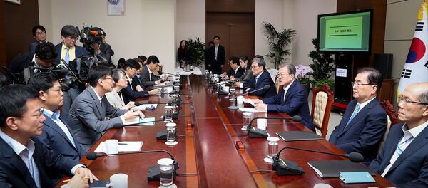 日本の輸出規制は日本経済に大きな被害に＝韓国大統領 - Sputnik 日本