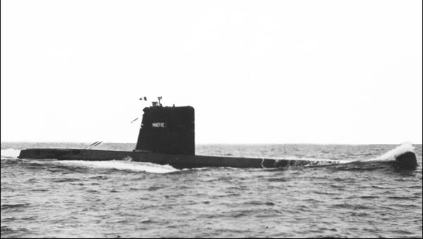 半世紀前に沈没の潜水艦が仏沖で見つかる - Sputnik 日本