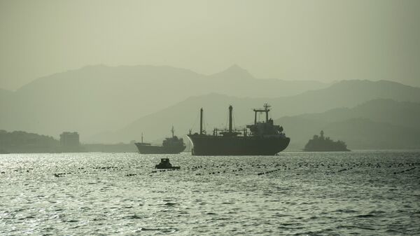 Вид с набережной на корабли в акватории Вонсана - Sputnik 日本