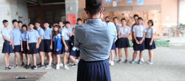 新北市の高校で男子生徒にスカート着用が許可 新北市の高校で男子生徒にスカート着用が許可 - Sputnik 日本