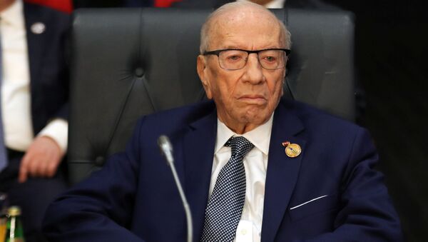 チュニジア大統領死去 - Sputnik 日本