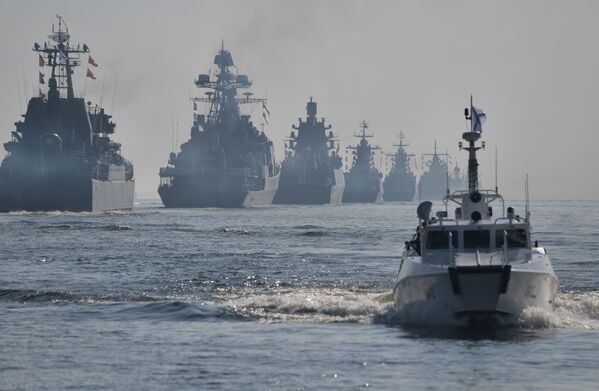海軍の日のお祝い　サンクトペテルブルク - Sputnik 日本