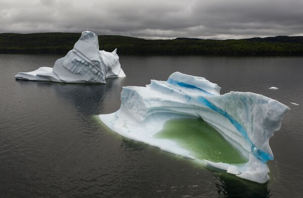 氷山、ニューファンドランド島、カナダ - Sputnik 日本