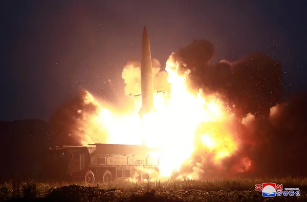 北朝鮮で実験中のミサイル発射 - Sputnik 日本