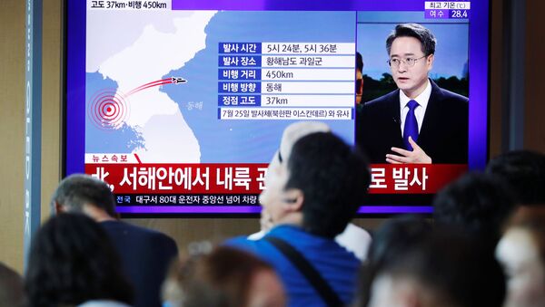 北朝鮮が発射したのは短距離弾道ミサイル　韓国政府 - Sputnik 日本