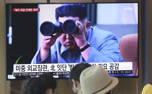 韓国テレビニュースに映る金正恩・最高指導者 - Sputnik 日本
