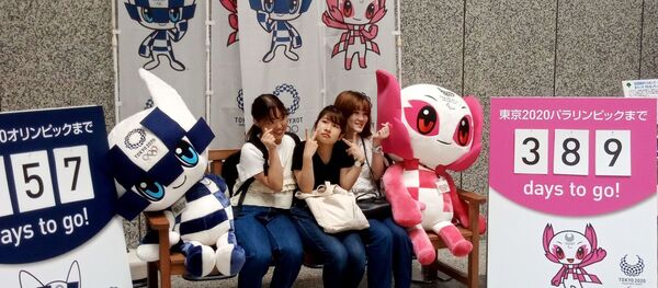 オリンピック・パラリンピックフラッグ展示コーナー オリンピック・パラリンピックフラッグ展示コーナー - Sputnik 日本