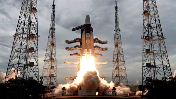 Запуск космического аппарата Chandrayaan 2 (Чандраян-2) в Индии  - Sputnik 日本