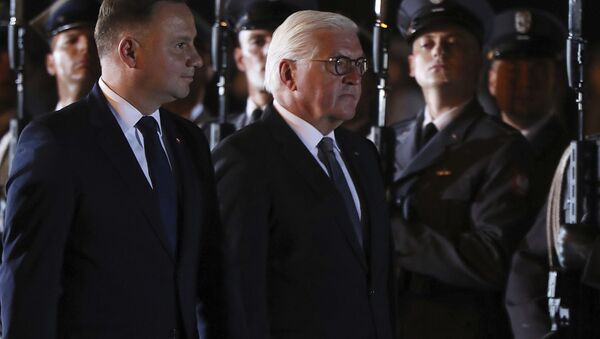 ドイツのフランク＝ヴァルター・シュタインマイアー大統領とポーランドのアンジェイ・セバスティアン・ドゥダ大統領 - Sputnik 日本