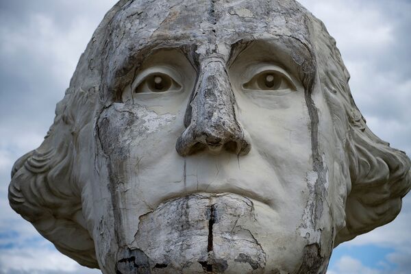 初代米国大統領ジョージ・ワシントンの胸像 - Sputnik 日本