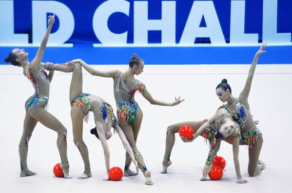 ロシアの新体操女子代表　カザン - Sputnik 日本