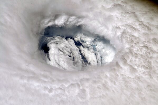 国際宇宙ステーションから撮影されたハリケーン「ドリアン」 - Sputnik 日本