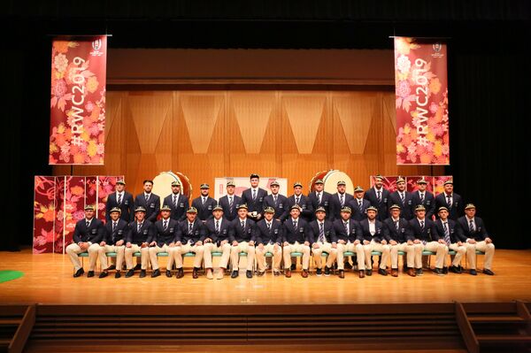 ラグビーロシア代表チームの歓迎式　子どもの国歌斉唱、オープンで友好的な雰囲気  - Sputnik 日本