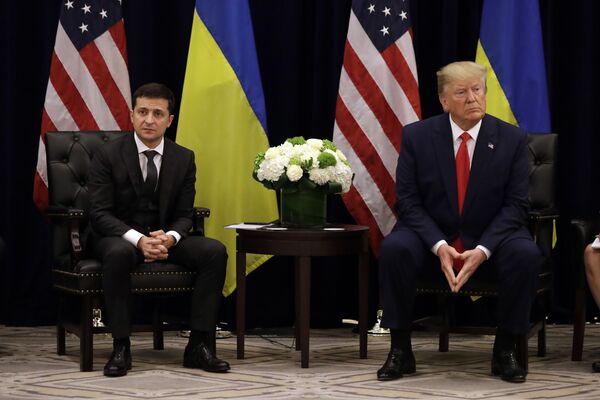 ウクライナのゼレンスキー大統領と米国のトランプ大統領の会談　ニューヨーク - Sputnik 日本