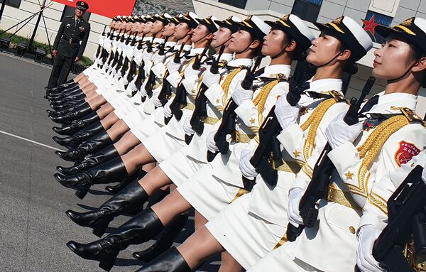 中国人民解放軍のパレードのリハーサル　建国70周年記念で - Sputnik 日本