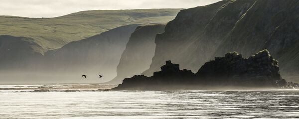 ウループ島の断崖 - Sputnik 日本