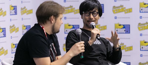 ゲームについて語る小島氏 - Sputnik 日本