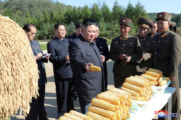国営農場を訪問する金正恩委員長　北朝鮮 - Sputnik 日本