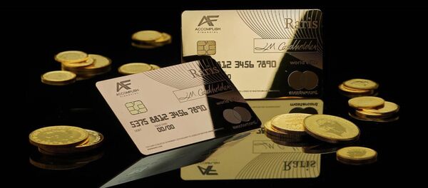 18カラットの黄金クレジットカード - Sputnik 日本
