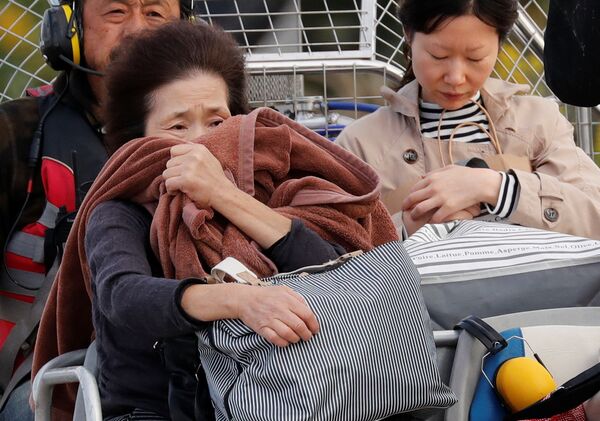 長野県、台風19号の影響で洪水被害にあった人々 - Sputnik 日本