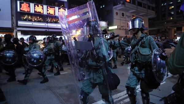 香港警察、国慶節に6000人を動員 - Sputnik 日本