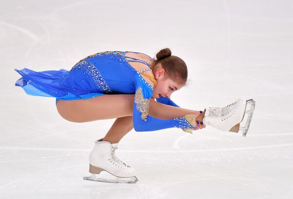 ロシア選手権女子シングル・ショートプログラムのアリョーナ・コストルナヤ選手　 - Sputnik 日本