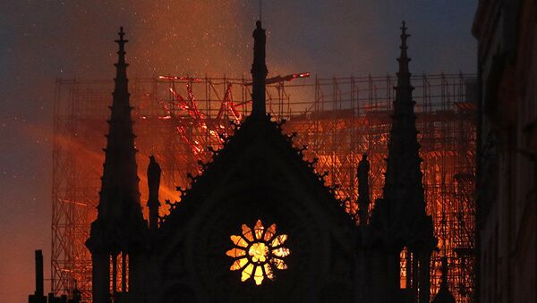 ノートルダム大聖堂の火災 - Sputnik 日本