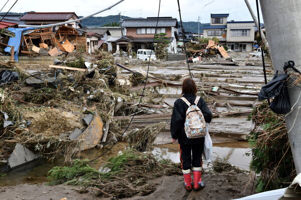台風「ハギビス」による被害　長野 - Sputnik 日本