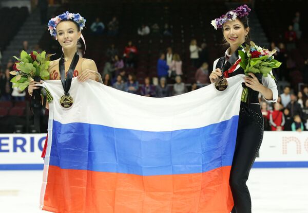 ロシア女子に対する審判は不公平? ロシア 国際フィギュア連盟に申し立て ロシア女子に対する審判は不公平? ロシア 国際フィギュア連盟に申し立て - Sputnik 日本