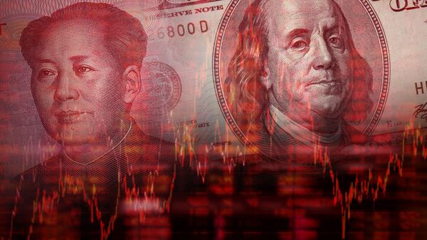 背景チャートに見る中国と米国の通貨  - Sputnik 日本