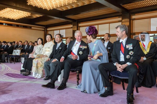 英国チャールズ皇太子とデンマークのメアリー皇太子、フレデリック皇太子　「即位礼正殿の儀」 - Sputnik 日本
