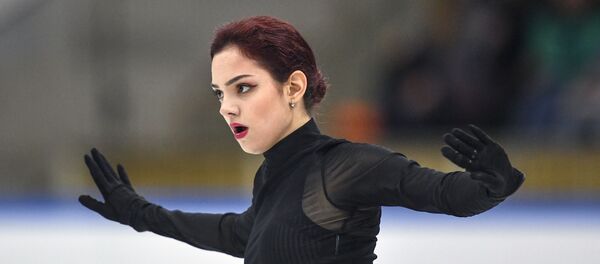 Российская фигуристка Евгения Медведева Российская фигуристка Евгения Медведева - Sputnik 日本